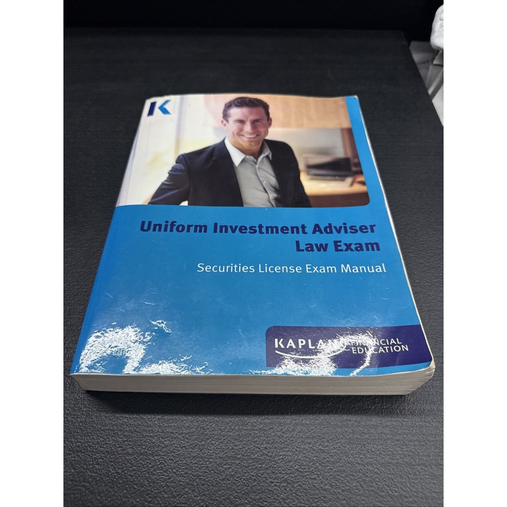 KAPLAN UNIFORM INVESTMENT ADVISER LAW EXAM SECURITIES By Kaplan Financial VG